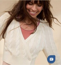 Aerie Cable Wrap Cardigan