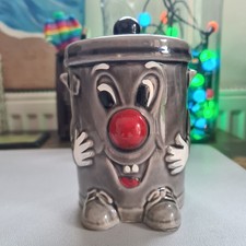 321 Ceramic Vintage Dusty Bin Money Box