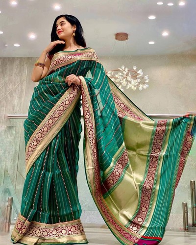 Designer sari bollywood bridal - bollywood,