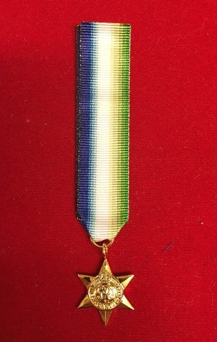 Miniature ww2 atlantic star - ww2,