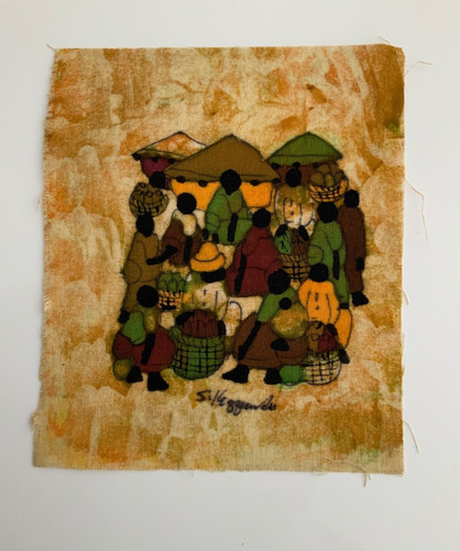 Vintage original batik fabric - batik,