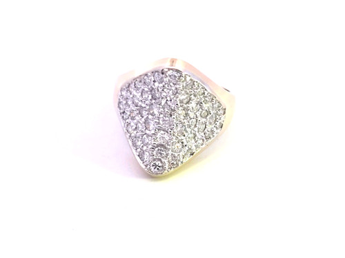 Stunning 50cttw pave diamond - stunning,