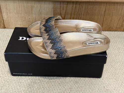 Dune rose gold blue diamente - gold/blue,