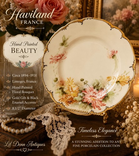 Antique haviland france hand - antique,