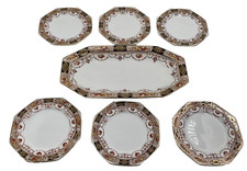 Hampton Royal Staffordshire Sandwich Set RetailedBy Lawleys x6 Plates x1 Platter
