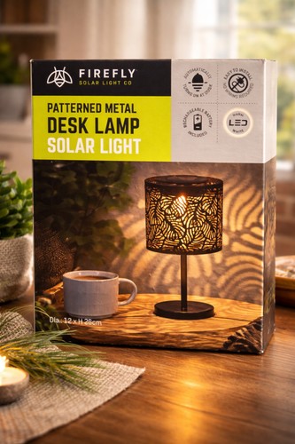 Solar table lamp - led, garden