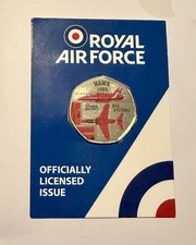 Official RAF 50p Shaped Colour