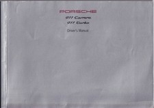 PORSCHE 911 CARRERA & 911 TURBO, DRIVERS MANUAL. WKD 993 020 97, 3/96.