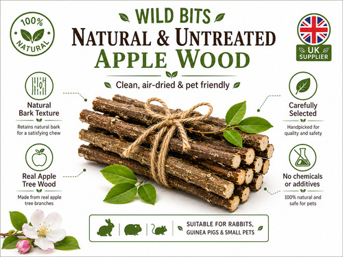 Apple wood sticks rabbit - wood,