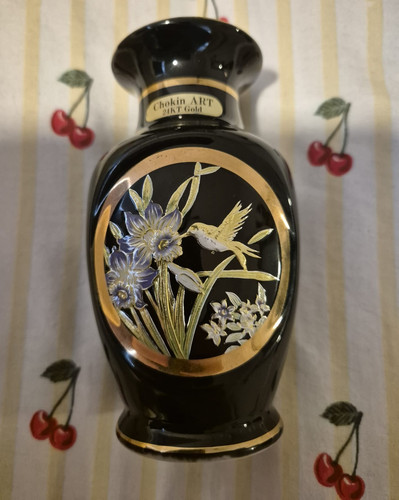 Chokin art 24kt gold - chokin,