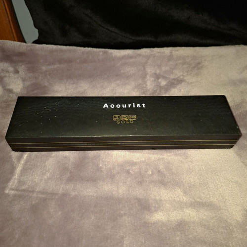 Accurist gold watch case - accurist,