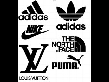 5cm branded Iron On Logos Adi