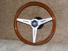 Wood steering wheel sport