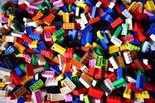 Lego bricks 2x4 - bricks,