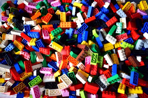 Lego bricks 2x4 100 - bricks,