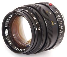 Summilux 1:14/50mm E43 11 114 FAST Prime LEICA-M 50mm F1.4 Lens by LEITZ 1973