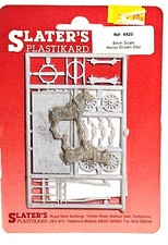 Slater's Plastikard 4A23 Horse Drawn Dray 4mm Scale Kit Sealed Carded Model Kit