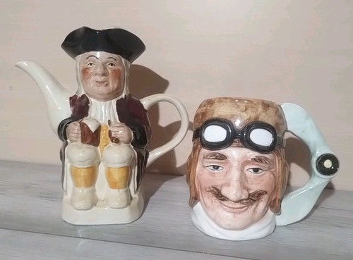Toby character jug - jug, teapot