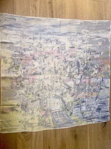 Jacqmar vintage silk scarf - jacqmar,