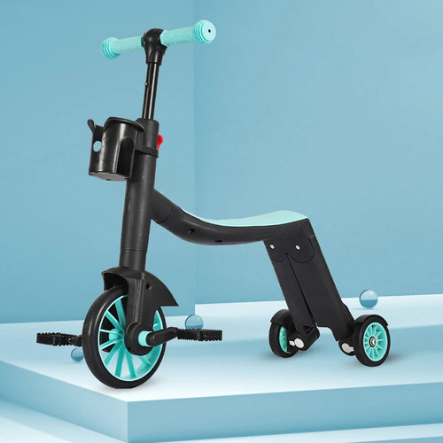 Foldable children scooter - foldable,