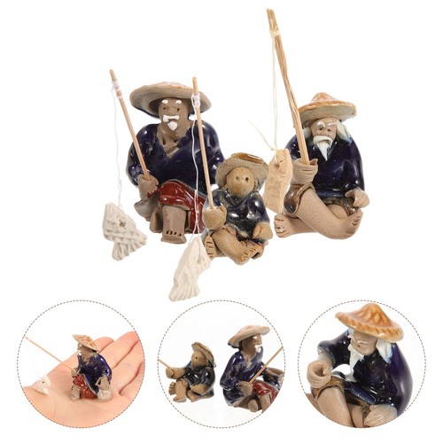 Pcs man fishing ornament - pcs,