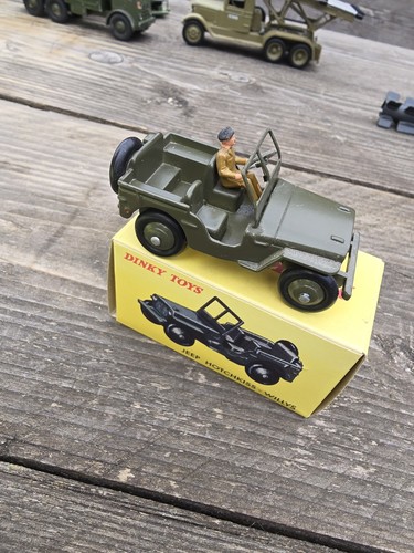 Dinky reissue 80b army - dinky,