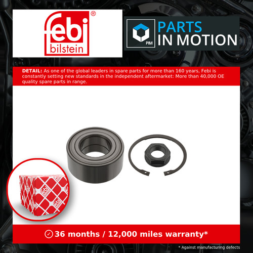 Wheel bearing kit - wheel, febi