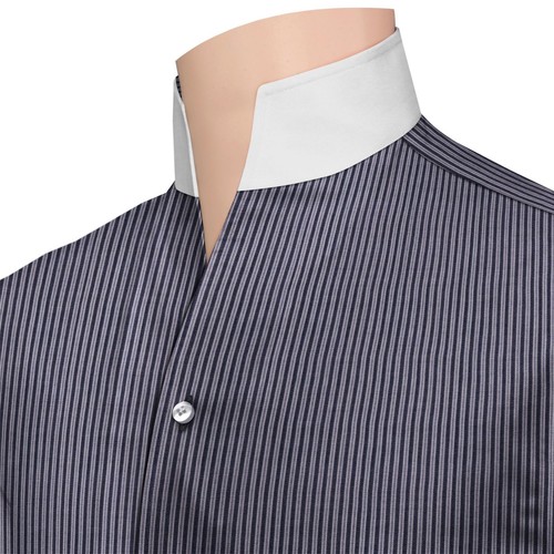 Men vintage shirt high open - vintage,