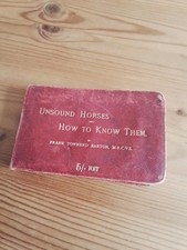Old Vets Hand Book Unsound