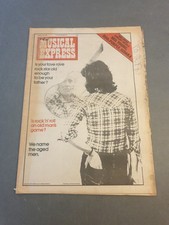 NME New Musical Express January 24th 1976, Rock N Roll An Old Man's Game