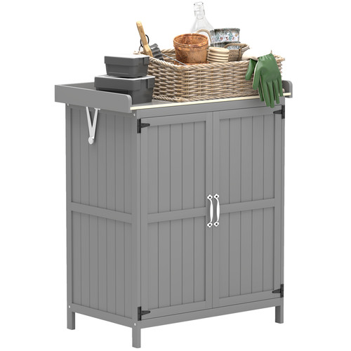 Outdoor garden storage - garden, bench