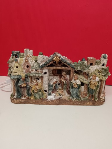 Christmas nativity scene - , with