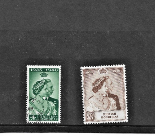 British honduras stamps 1948 - honduras,