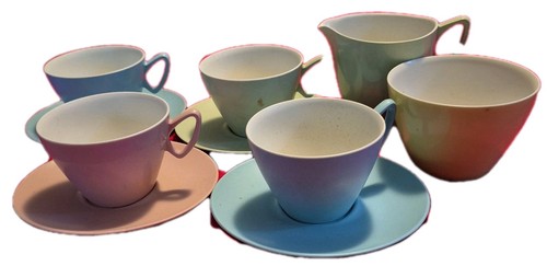Vintage mid century pastel - mid,