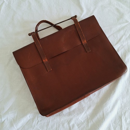 Vintage brown leather music - brown,