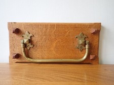 Vintage church pew brass - church,