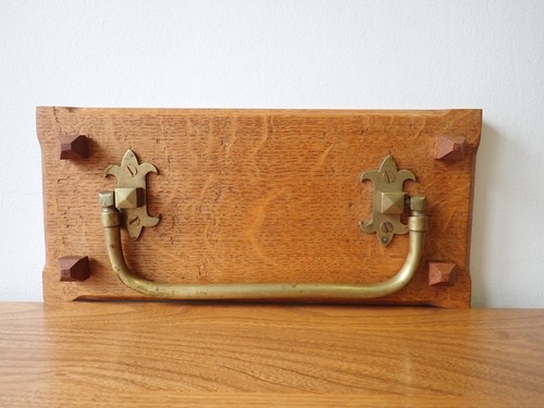 Vintage church pew brass - vintage,