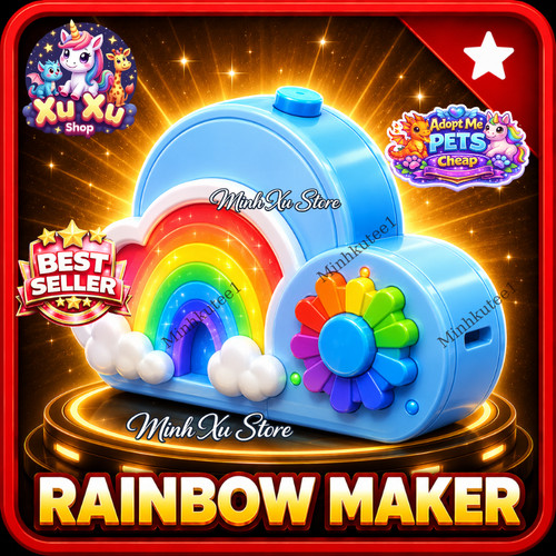 Rainbow maker rain - +,