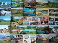 100 Used Postcards of CUMBRIA