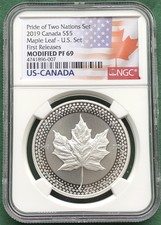 1oz Silver 2019 Maple Leaf