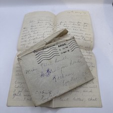 WW1 1917 Handwritten Letter