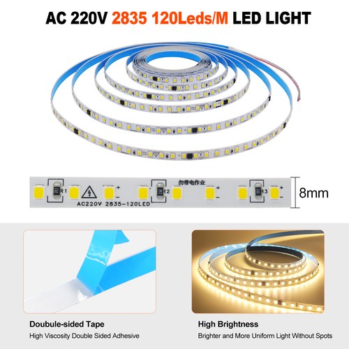 220v led strip lights smd2835 - 220v,