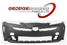 Toyota Prius 2019-2023 Front Bumper Primed - NO Sensors Insurance Approved
