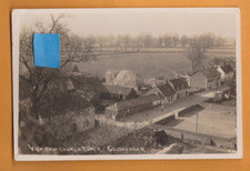 Essex - View from the Church tower,  Goldhanger, Maldon.    Bell   Postcard