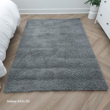 Ikea HAMPEN Grey Rug 133x195