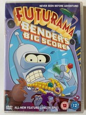 Futurama Bender's Big Score DVD 12 With Special Features New & Sealed 681G
