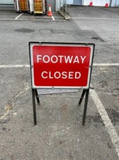 FOOTWAY CLOSED Safety Site