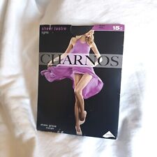 Vtg Style Black Tights Charnos Sheer Lustre 70s 80s Style Sz S  New