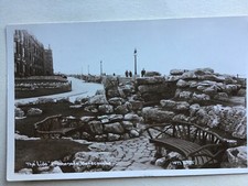 RP Postcard-Matthews of Bradford, THE LIDO PROMENADE,Morecambe.New Rock Gardens.