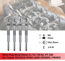 4pcs Glow Plugs 19850-56021